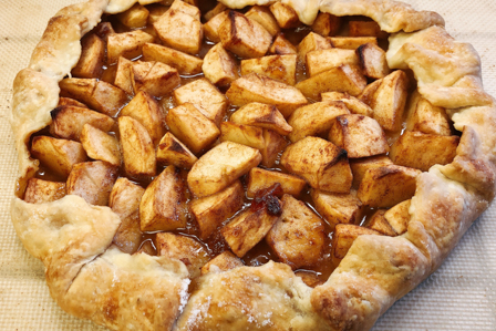 apple galette (vegan)