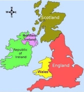 british isles map