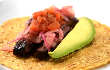 carne asada tacos