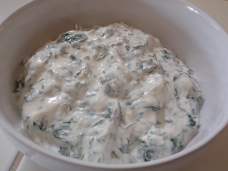 swiss chard tzatziki