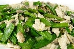 chicken with snow peas