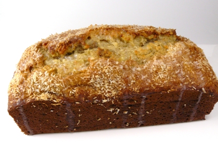 coconut banana bread