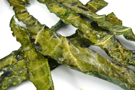 collard chips