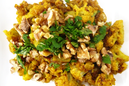 curried cauliflower