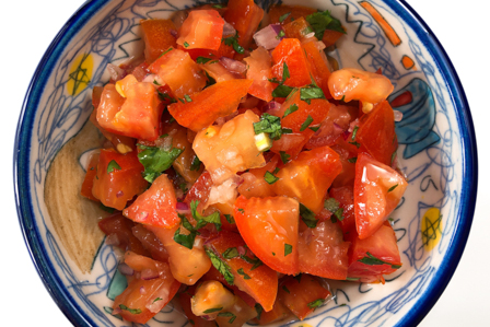 fresh tomato salsa