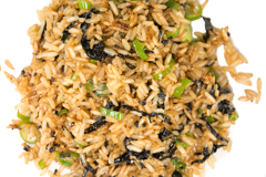 fried rice with nori