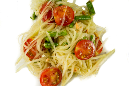 green papaya salad