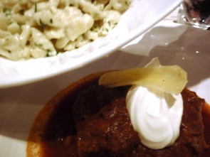 Hungarian beef goulash