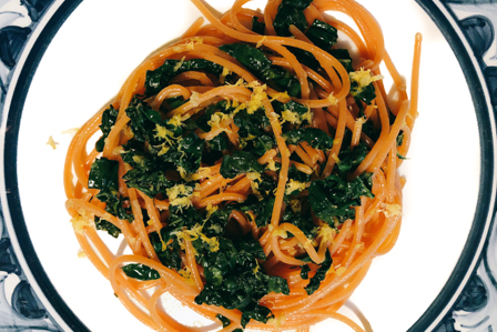 kale aglio e olio