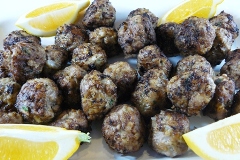 lamb meatballs (keftedes)