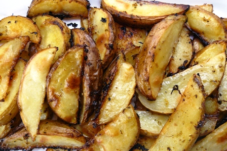 lemon potatoes (patates psites)