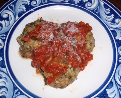 meatballs with Toscano sauce