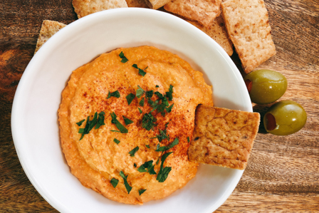 piquillo pepper hummus