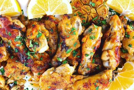 piri-piri chicken wings
