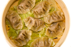 pork and ginger potstickers