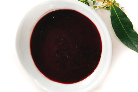 red wine port sauce