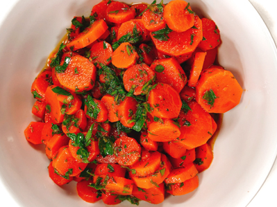 sweet-sour carrots