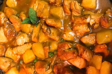 thai red curry chicken