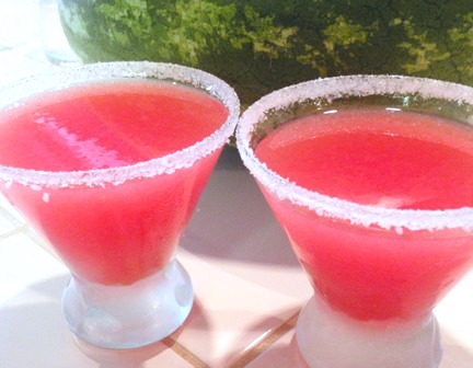 watermelon martini