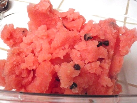 watermelon sorbet